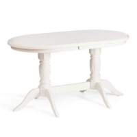 Стол COPPOLA бук, мдф, 140+40x80x77см, Ivory white Стол COPPOLA бук, мдф, 140+40x80x77см, Ivory white