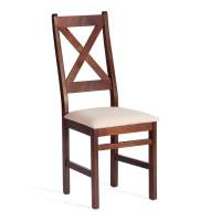 Стул CROSSMAN NEW, Многослойный березовый шпон, 41х40x100 см, cappuchino/велюр бежевый (Комплект из 2 шт.) Стул CROSSMAN NEW, Многослойный березовый шпон, 41х40x100 см, cappuchino/велюр бежевый (Комплект из 2 шт.)