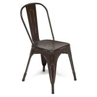 Стул LOFT CHAIR (mod. 012) / 1 шт. в упаковке металл, 45*35*85см, коричневый/brown vintage Стул LOFT CHAIR (mod. 012) / 1 шт. в упаковке металл, 45*35*85см, коричневый/brown vintage