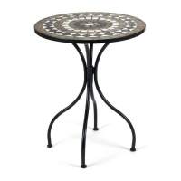 Стол Secret de Maison ROMEO (mod. PL08-7451RV) металл, 60*72см, черный /плитка "калейдоскоп" Стол Secret de Maison ROMEO (mod. PL08-7451RV) металл, 60*72см, черный /плитка "калейдоскоп"