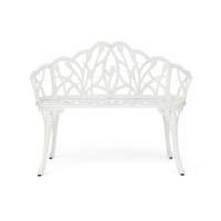 Скамья Secret De Maison Strauss (Штраус) алюминиевый сплав, 99хх56х76см, butter white Скамья Secret De Maison Strauss (Штраус) алюминиевый сплав, 99хх56х76см, butter white