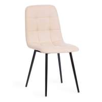 Стул CHILLY MAX / 1 шт. в упаковке ткань/металл, 45 х 54 х 90 см , бежевый 08/черный Стул CHILLY MAX / 1 шт. в упаковке ткань/металл, 45 х 54 х 90 см , бежевый 08/черный