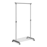 Вешалка ODENT металл, пластик, 86*44*166 см, темно-серый/светло-серый/хром Вешалка ODENT металл, пластик, 86*44*166 см, темно-серый/светло-серый/хром