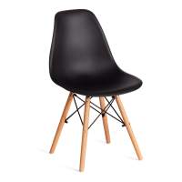Стул CINDY (EAMES) (mod. 1801) / 2 шт. в упаковке дерево бук/металл/сиденье пластик, 45x51x82 см, Black (черный) (Комплект из 2 шт.) Стул CINDY (EAMES) (mod. 1801) / 2 шт. в упаковке дерево бук/металл/сиденье пластик, 45x51x82 см, Black (черный) (Комплект из 2 шт.)