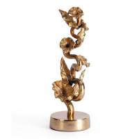 Декор Secret De Maison LEAF5 ( mod. 9763 ) алюминиевый сплав, 11x10x31,5 см, золото/gold