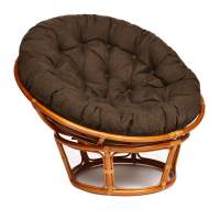 Кресло PAPASAN/ПАПАСАН 23/01 W /с подушкой/ диаметр подушки 125 см, 115х101х104 см, Cognac (коньяк), ткань Коричневый, 3М7-147 Кресло PAPASAN/ПАПАСАН 23/01 W /с подушкой/ диаметр подушки 125 см, 115х101х104 см, Cognac (коньяк), ткань Коричневый, 3М7-147
