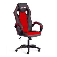 Кресло RACER GT new кож/зам/ткань, металлик/красный, 36/08 Кресло RACER GT new кож/зам/ткань, металлик/красный, 36/08