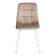 Стул CHILLY (mod. JSC-220) Велюр/металл , 44,5х52,5х88 см, Beige (бежевый) HLR8 / белый (Комплект из 4 шт.)