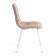 Стул CHILLY (mod. JSC-220) Велюр/металл , 44,5х52,5х88 см, Beige (бежевый) HLR8 / белый (Комплект из 4 шт.)