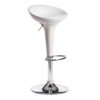 Стул барный NAIL (mod. KY801) металл/пластик, 42*44*67-88 см, белый/хром (Комплект из 2 шт.) Стул барный NAIL (mod. KY801) металл/пластик, 42*44*67-88 см, белый/хром (Комплект из 2 шт.)