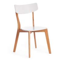 Стул Claire дерево гевея, МДФ, 48 x 49,5 x 81,5 x SH44см, White (Белый) / Natural (натуральный) (Комплект из 2 шт.) Стул Claire дерево гевея, МДФ, 48 x 49,5 x 81,5 x SH44см, White (Белый) / Natural (натуральный) (Комплект из 2 шт.)
