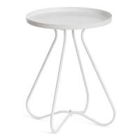 Столик журнальный GLAND металл, 40*40*45см, белый (Комплект из 5 шт.) Столик журнальный GLAND металл, 40*40*45см, белый (Комплект из 5 шт.)
