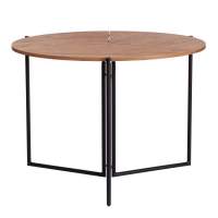 Стол складывающийся YOOP (mod. 1212) ЛДСП+меламин/металл, 100 x 100 x 72 см, сосна/чёрный Стол складывающийся YOOP (mod. 1212) ЛДСП+меламин/металл, 100 x 100 x 72 см, сосна/чёрный