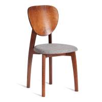 Стул DIAMANTE мягкое сидение / 1 шт. в упаковке бук, 42x42x85см, коричневый, ткань wool dimgrey, серый Стул DIAMANTE мягкое сидение / 1 шт. в упаковке бук, 42x42x85см, коричневый, ткань wool dimgrey, серый