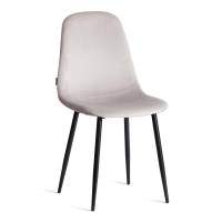 Стул BREEZE (mod. JSC-58) Велюр/металл , 44 х 53 х 86 см, Light grey (светло-серый) HLR14 / черный (Комплект из 4 шт.) Стул BREEZE (mod. JSC-58) Велюр/металл , 44 х 53 х 86 см, Light grey (светло-серый) HLR14 / черный (Комплект из 4 шт.)