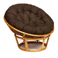Кресло PAPASAN/ПАПАСАН 23/01 W /с подушкой/ диаметр подушки 125 см, 115х101х104 см, Honey (мед), ткань Коричневый, 3М7-147 Кресло PAPASAN/ПАПАСАН 23/01 W /с подушкой/ диаметр подушки 125 см, 115х101х104 см, Honey (мед), ткань Коричневый, 3М7-147