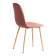 Стул BREEZE (mod. JSC-58) Велюр/металл , 44 х 53 х 86 см, Coral (коралловый) HLR44 / натуральный (Комплект из 4 шт.)