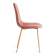 Стул BREEZE (mod. JSC-58) Велюр/металл , 44 х 53 х 86 см, Coral (коралловый) HLR44 / натуральный (Комплект из 4 шт.)
