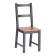 Обеденный комплект Соната (стол + 4 стула) / Sonata dining set массив сосны, стол: 120х75х73см стул :41х50х95см, антик /графит