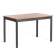Обеденный комплект Соната (стол + 4 стула) / Sonata dining set массив сосны, стол: 120х75х73см стул :41х50х95см, антик /графит