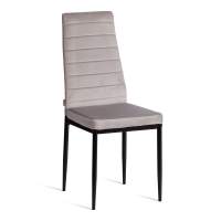 Стул Easy (mod. JSC02-1) / 1 шт. в упаковке металл, флок, 41 х 52 х 96 см, Light grey (светло-серый) HLR14 / черный Стул Easy (mod. JSC02-1) / 1 шт. в упаковке металл, флок, 41 х 52 х 96 см, Light grey (светло-серый) HLR14 / черный