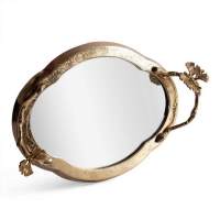 Поднос Secret De Maison MAPLE1 ( mod. 9557 ) алюминиевый сплав, 44x28,5x9 см, золото/gold