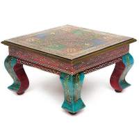 Столик Secret De Maison HAVELY ( mod. BJ-001) дерево манго, 30x30x17 cm, этническая роспись (Комплект из 2 шт.) Столик Secret De Maison HAVELY ( mod. BJ-001) дерево манго, 30x30x17 cm, этническая роспись (Комплект из 2 шт.)