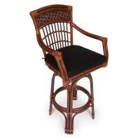 Барный стул Барный стул Andrea Pecan Washed (античн. орех), Ткань рубчик, цвет кремовый Барный стул Барный стул Andrea Pecan Washed (античн. орех), Ткань рубчик, цвет кремовый
