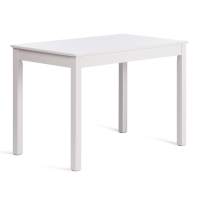 Стол MOSS бук, мдф, 68 х 110 х 75 см, white (белый) Стол MOSS бук, мдф, 68 х 110 х 75 см, white (белый)
