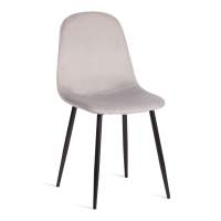Стул BREEZE (mod. 4724) / 2 шт. в упаковке вельвет/металл, 44 х 53 х 87 см, Light grey (светло-серый) HLR14 / черный (Комплект из 2 шт.) Стул BREEZE (mod. 4724) / 2 шт. в упаковке вельвет/металл, 44 х 53 х 87 см, Light grey (светло-серый) HLR14 / черный (Комплект из 2 шт.)