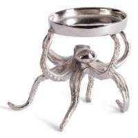 Подсвечник Secret De Maison OCTOPUS1 ( mod. 3931 ) алюминиевый сплав, 13x13x11,5 см, никель/nickel