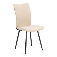 Стул обеденный Monte Carlo ткань велюр, 48х55х93, молочный/черный, (Porsche 2) Стул обеденный Monte Carlo ткань велюр, 48х55х93, молочный/черный, (Porsche 2)