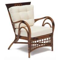 Кресло Secret De Maison Kavanto натуральный ротанг, 70*74*90 см, коричневый античный / Brown Antique Кресло Secret De Maison Kavanto натуральный ротанг, 70*74*90 см, коричневый античный / Brown Antique