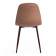 Стул BREEZE (mod. 4724) / 2 шт. в упаковке вельвет/металл, 44 х 53 х 87 см, Brown (коричневый) HLR11 / орех (Комплект из 2 шт.)
