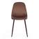 Стул BREEZE (mod. 4724) / 2 шт. в упаковке вельвет/металл, 44 х 53 х 87 см, Brown (коричневый) HLR11 / орех (Комплект из 2 шт.)