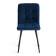 Стул обеденный Medeo LT, велюр, Blue (синий), 45х56х89 см
