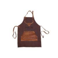 Фартук барбекю Secret De Maison COUNTRY MAN ( mod. M-14331 ) кожа буйвола / ткань, 60*89, коричневый