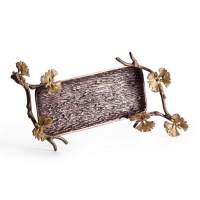 Поднос Secret De Maison MAPLE4 ( mod. 9592 ) алюминиевый сплав, 47,5x27,5x8,5 см, латунь, золото/brass, gold Поднос Secret De Maison MAPLE4 ( mod. 9592 ) алюминиевый сплав, 47,5x27,5x8,5 см, латунь, золото/brass, gold