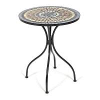 Стол Secret de Maison ROMEO (mod. PL08-1070-1-GBRN) металл, 60х72см, черный/плитка "ASTRA" Стол Secret de Maison ROMEO (mod. PL08-1070-1-GBRN) металл, 60х72см, черный/плитка "ASTRA"