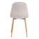 Стул BREEZE (mod. 4724) / 1 шт. в упаковке вельвет/металл, 44 х 53 х 87 см, Light grey (светло-серый) HLR14 / натуральный