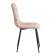 Стул CHILLY (mod. JSC-220) Велюр/металл , 44,5х52,5х88 см, Beige (бежевый) HLR8 / черный (Комплект из 4 шт.)
