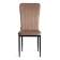 Стул VERTER (mod. BC577-DC) металл, флок, 41 х 52 х 95 см, Beige (бежевый) HLR8 / черный (Комплект из 6 шт.)