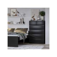 Комод ИКЕА черный 6 ящиков