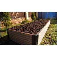 Грядка из дпк Грядка ДПК Holzhof 2х0,5х0,3 м