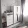 Комод с 4 ящиками – IKEA BRIMNES, 78х124 см, белый, оригинал
