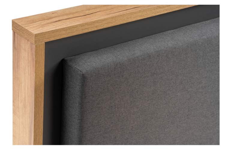 Кровать Клауд 160х200 парящая дуб крафт золотой / антрацит-6