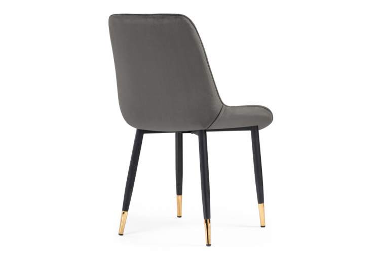 Стул на металлокаркасе Seda-1 dark gray / gold / black-4