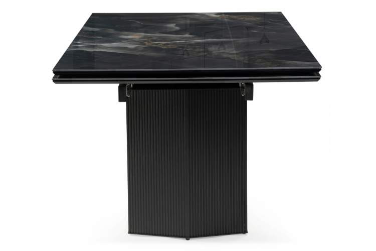 Керамический стол Монерон 200(260)х100х77 black paradise / черный-2