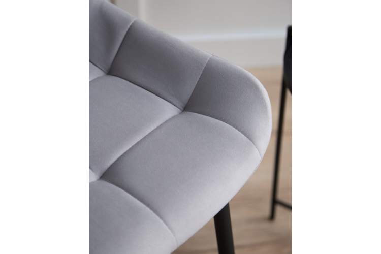 Барный стул Челси светло-серый (zd 960) / черный-7