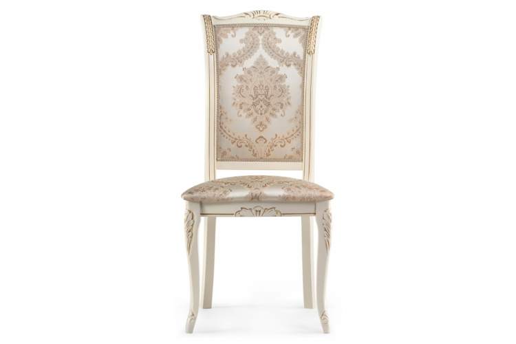 Стул деревянный Керия ткань слоновая кость / ткань С65-1